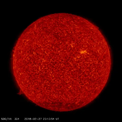 Image of Sun's transition region