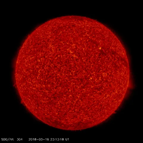 Image of Sun's transition region