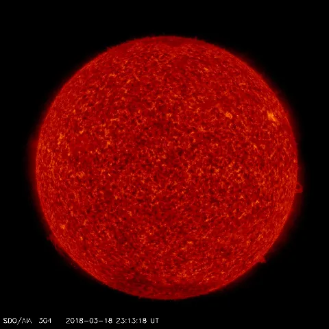 Image of Sun's transition region