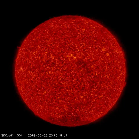 Image of Sun's transition region