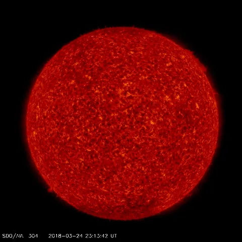 Image of Sun's transition region