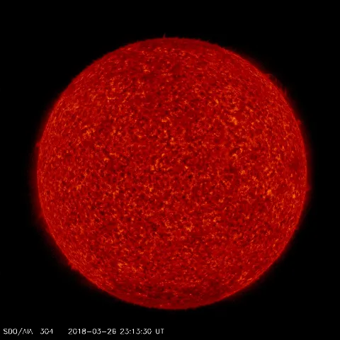 Image of Sun's transition region