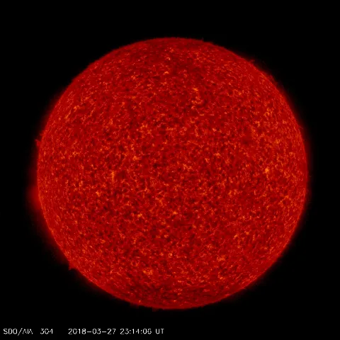 Image of Sun's transition region