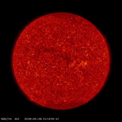 Image of Sun's transition region