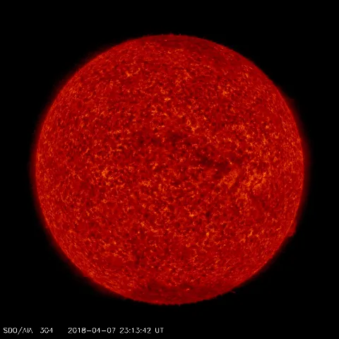 Image of Sun's transition region