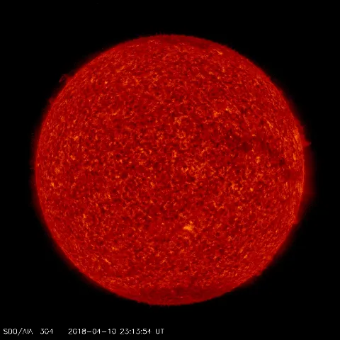 Image of Sun's transition region