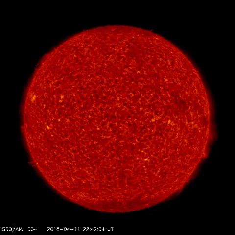 Image of Sun's transition region