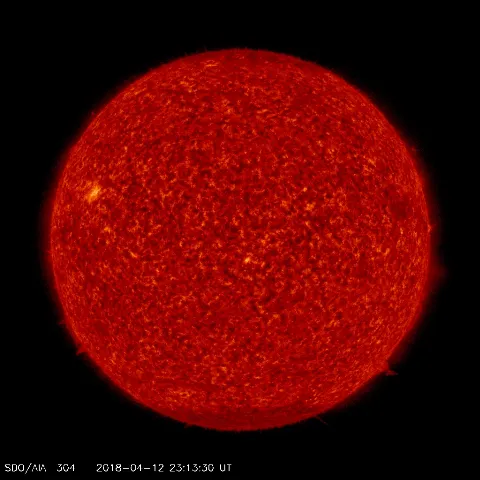 Image of Sun's transition region