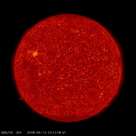 Image of Sun's transition region