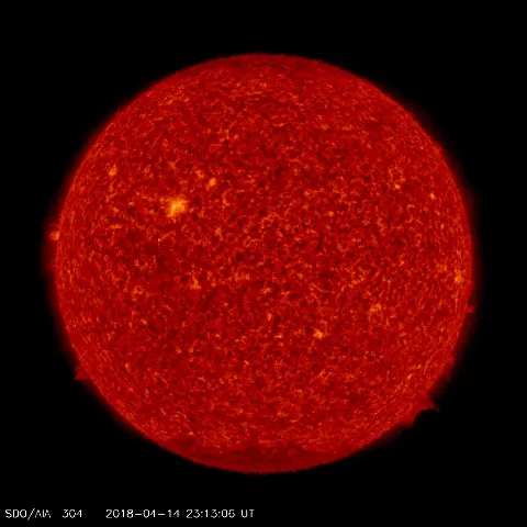 Image of Sun's transition region