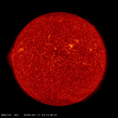 Image of Sun's transition region