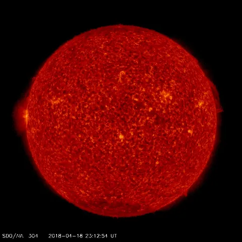 Image of Sun's transition region