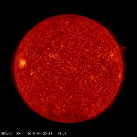 Image of Sun's transition region