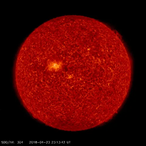 Image of Sun's transition region