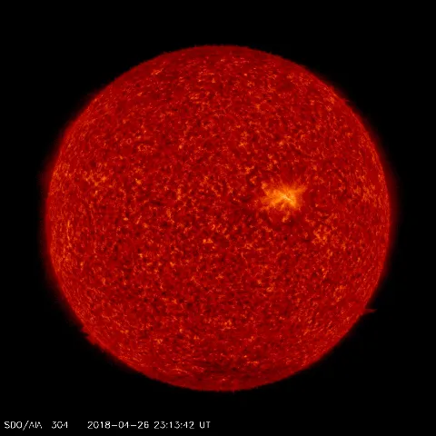 Image of Sun's transition region