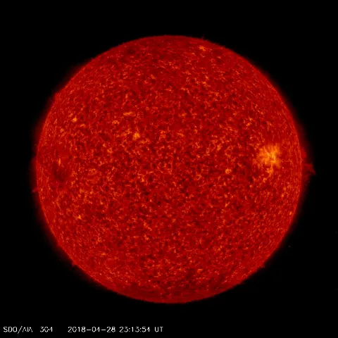 Image of Sun's transition region