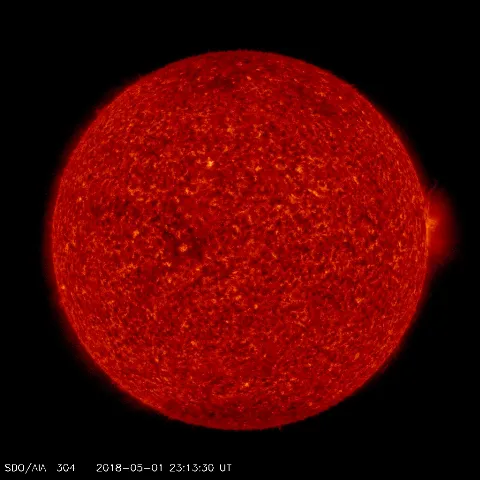 Image of Sun's transition region