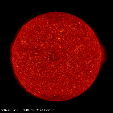 Image of Sun's transition region