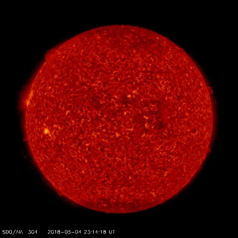 Image of Sun's transition region