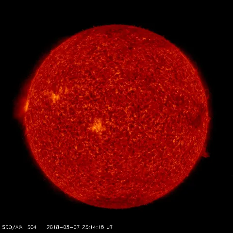 Image of Sun's transition region