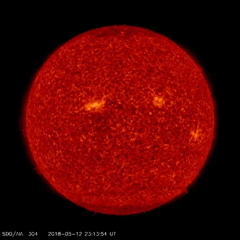 Image of Sun's transition region