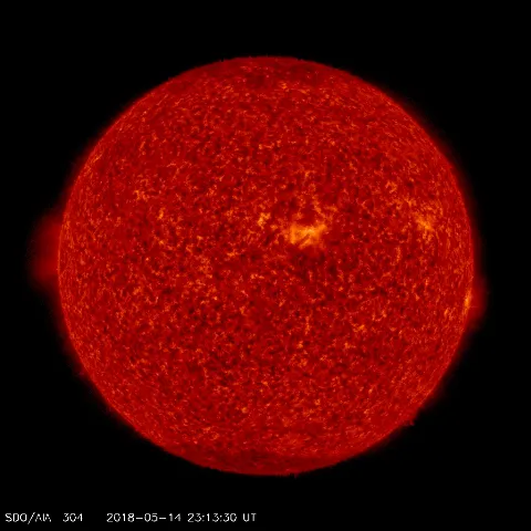 Image of Sun's transition region