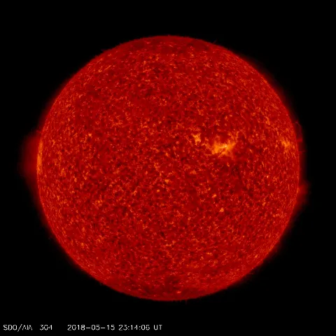 Image of Sun's transition region