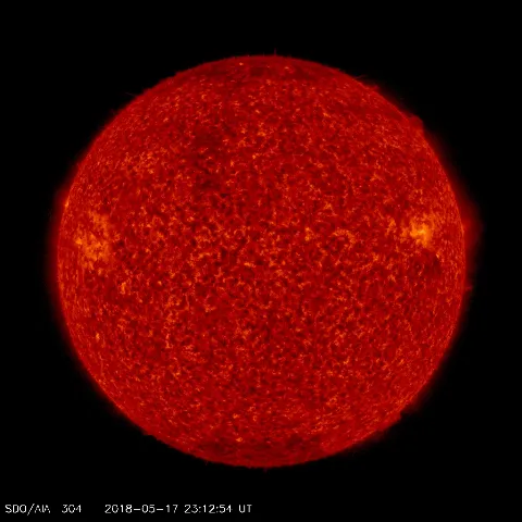 Image of Sun's transition region