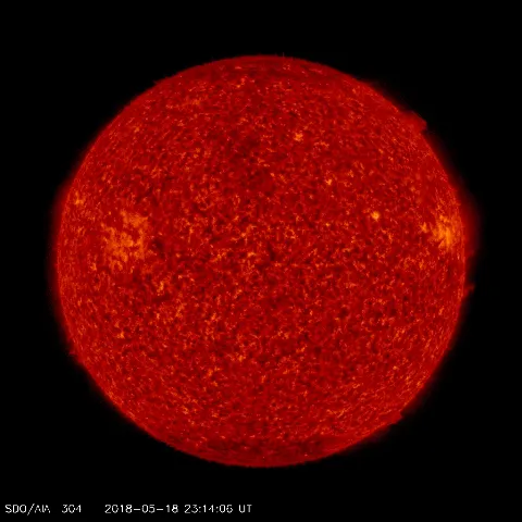 Image of Sun's transition region