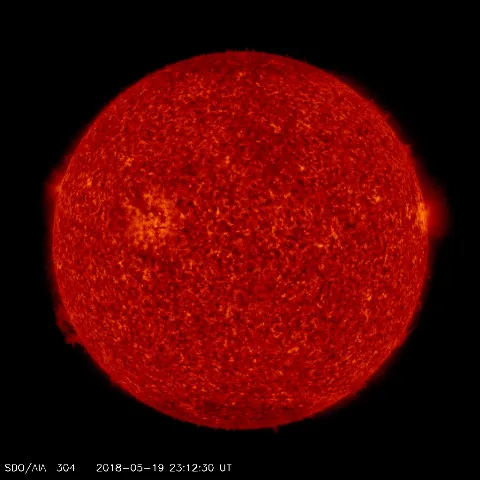 Image of Sun's transition region