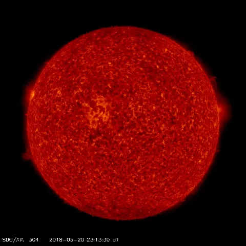 Image of Sun's transition region