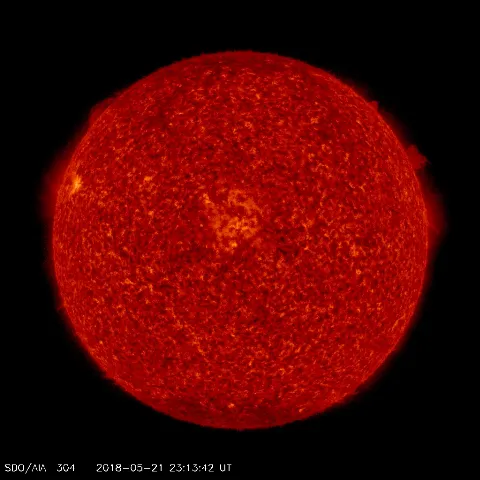 Image of Sun's transition region