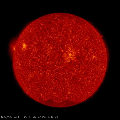 Image of Sun's transition region