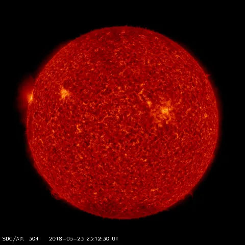 Image of Sun's transition region