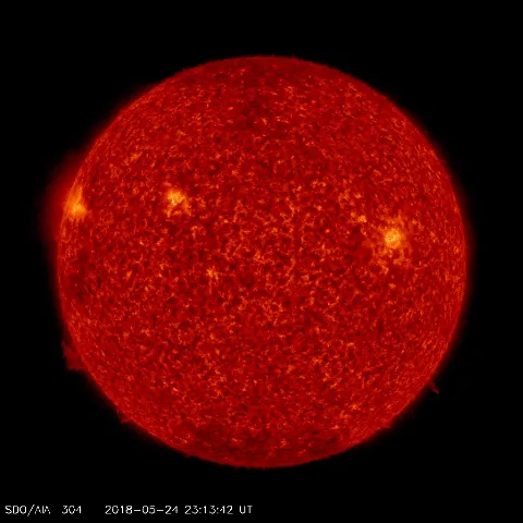 Image of Sun's transition region