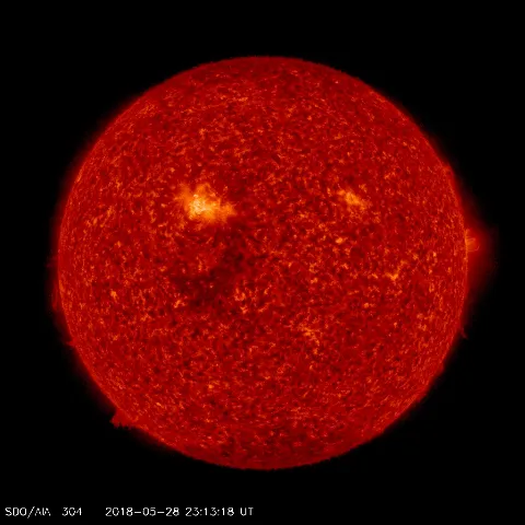 Image of Sun's transition region