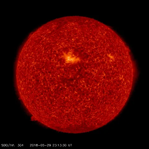 Image of Sun's transition region