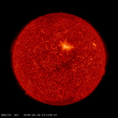 Image of Sun's transition region