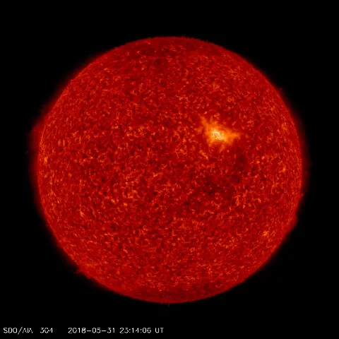 Image of Sun's transition region