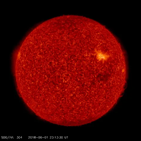 Image of Sun's transition region