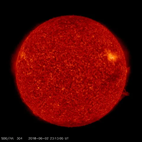 Image of Sun's transition region