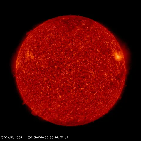 Image of Sun's transition region