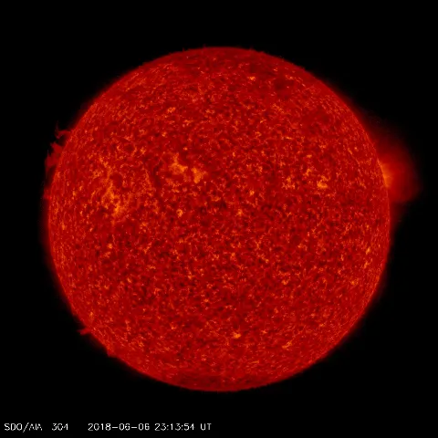 Image of Sun's transition region