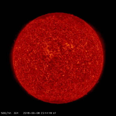 Image of Sun's transition region