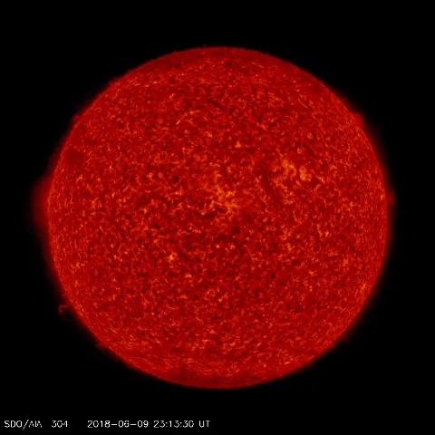 Image of Sun's transition region