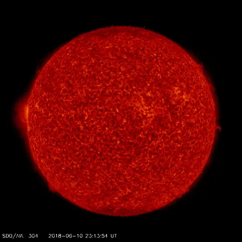 Image of Sun's transition region