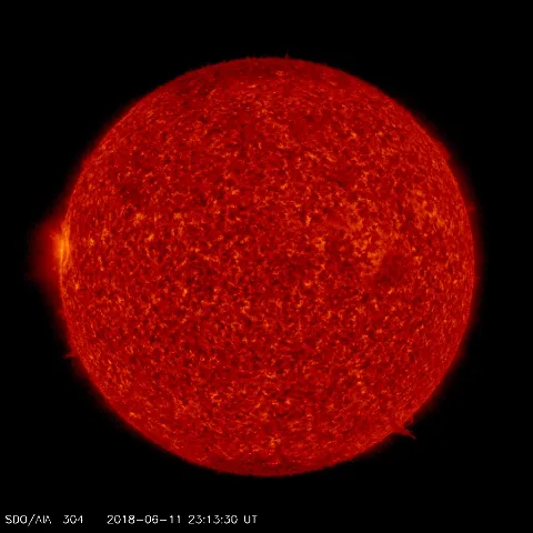 Image of Sun's transition region