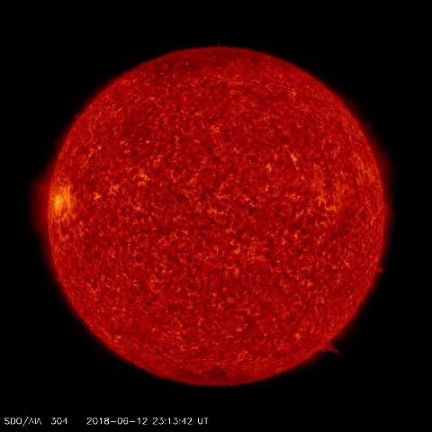 Image of Sun's transition region