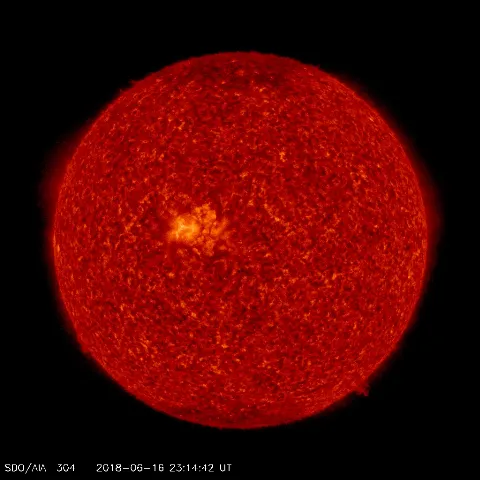 Image of Sun's transition region