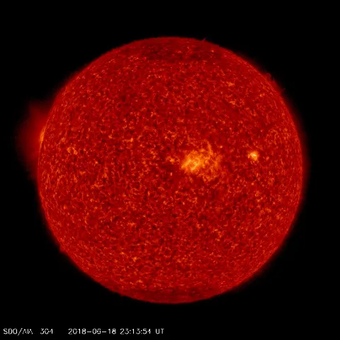 Image of Sun's transition region